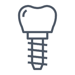 Zahnimplantat Icon